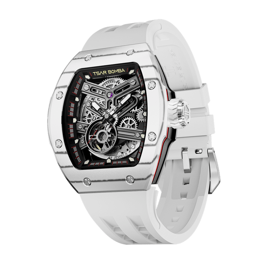 Carbon Fiber-White