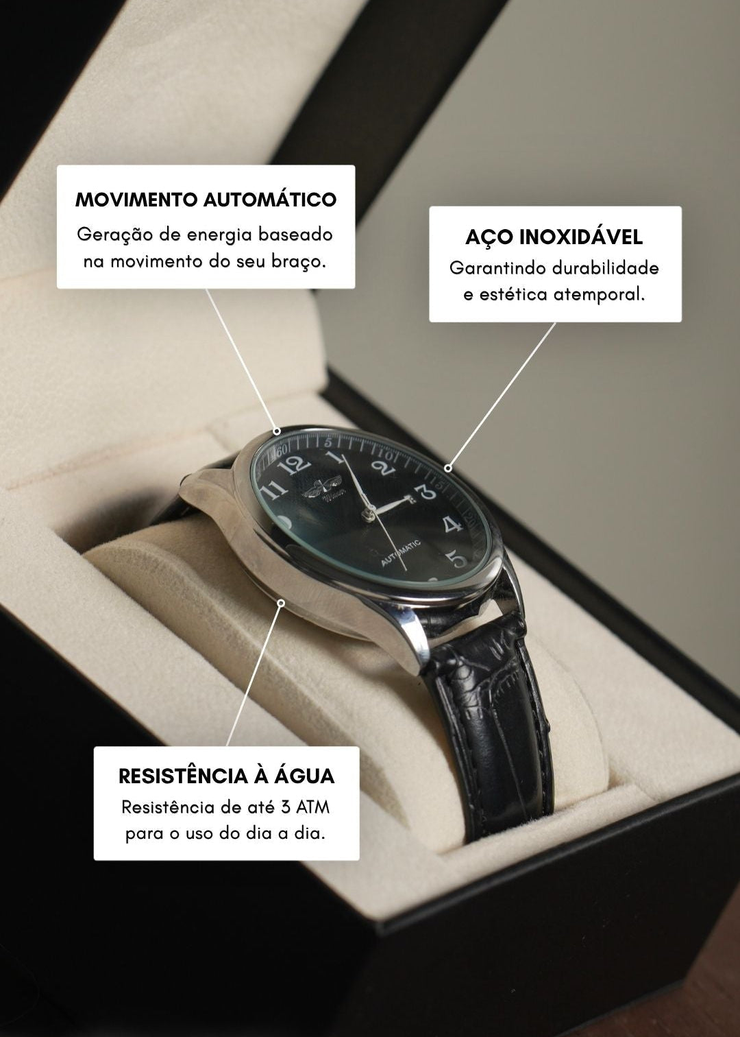 VOXO Winner 40mm – Men's Automatic Watch – image 7