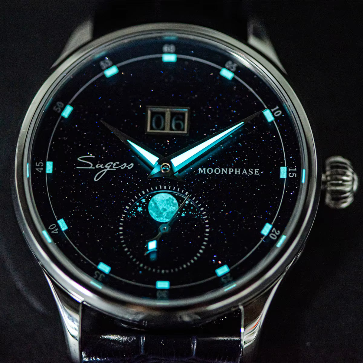 VOXO Moonphase 40mm – Men's Automatic Watch – image 5