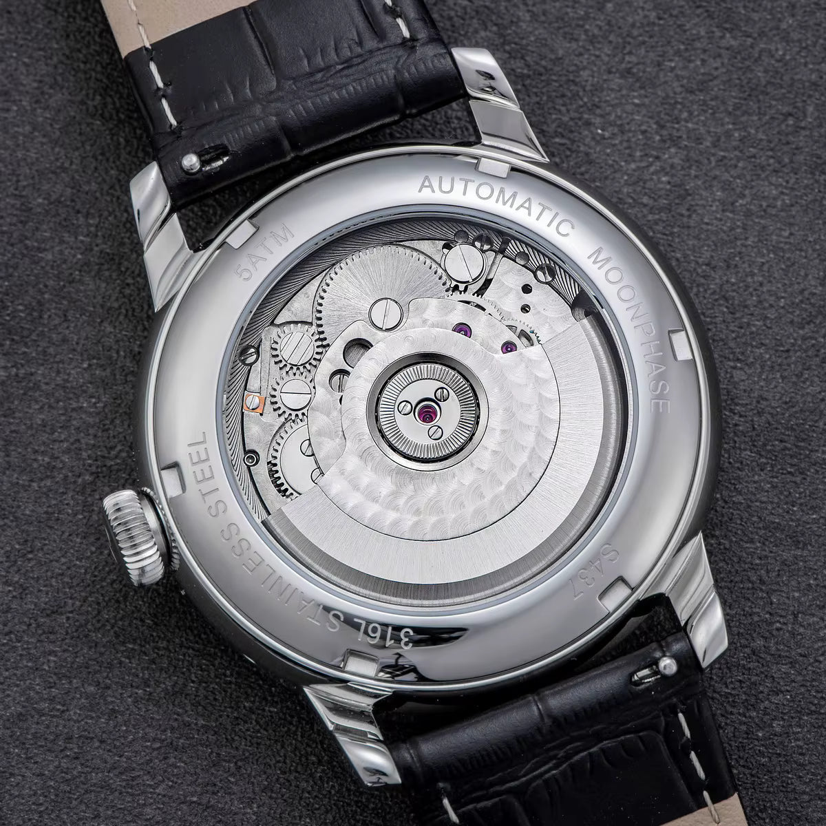 VOXO Moonphase 40mm – Men's Automatic Watch – image 10