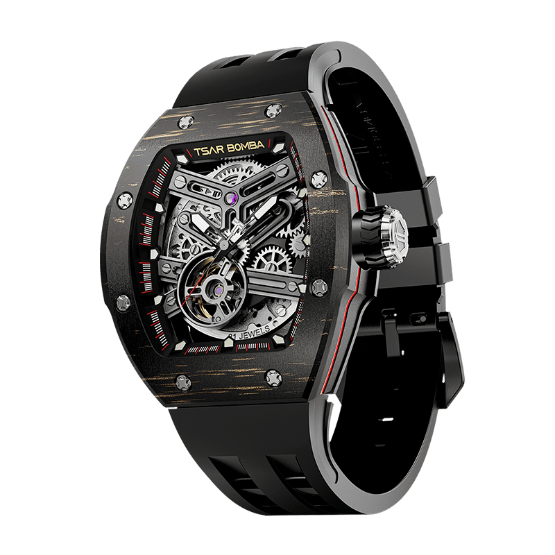 Carbon Fiber-Gold