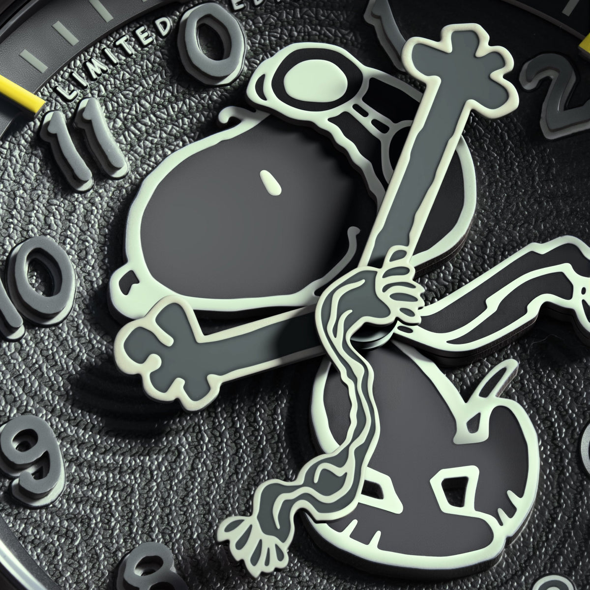AVI-8 Engineer Automatic Peanuts Snoopy Flying Ace Monotone – Grey Glider (Limited Edition) – image 4