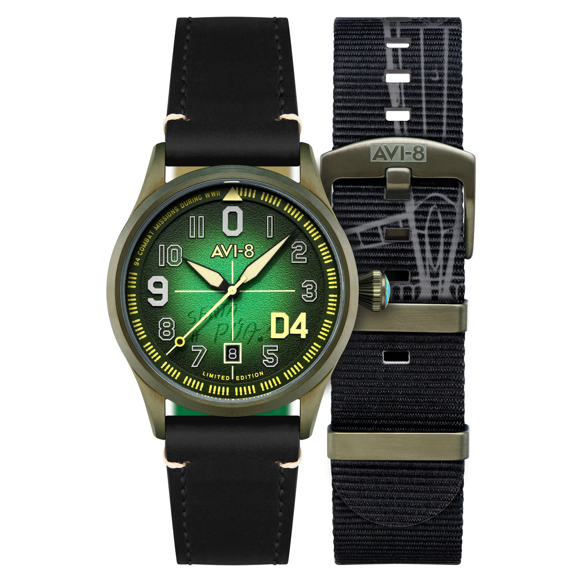 AVI-8 Flyboy Engineer Automatic – Rui Moreira Lima D4 (Limited Edition) – image 1