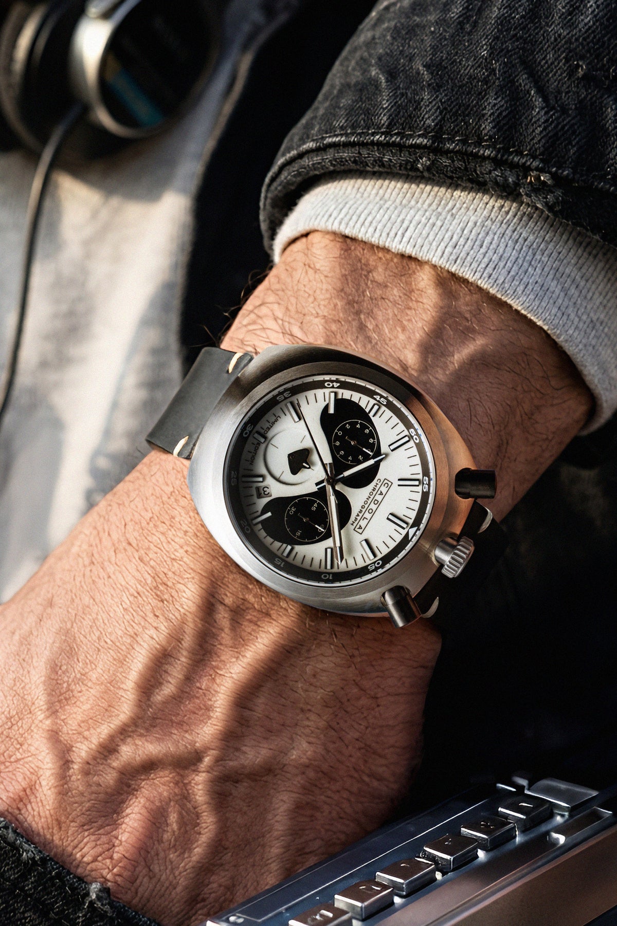 Cadola Testa di Toro Chronograph – Panda (Limited Edition of 100) – image 8