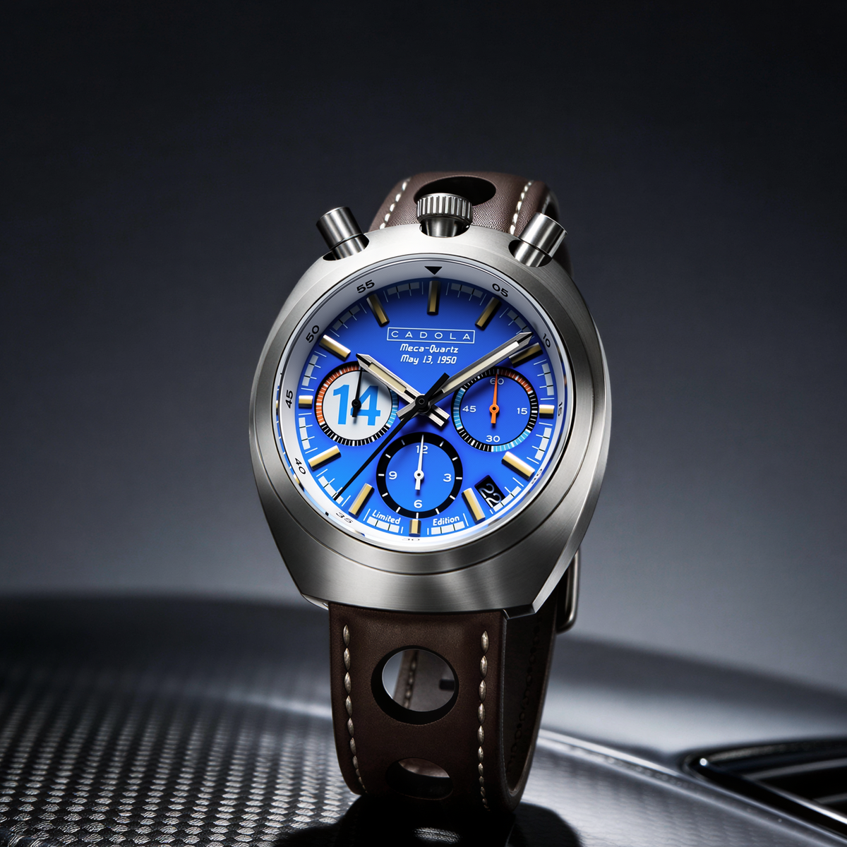 Cadola Testa di Toro Chronograph Silverstone – Yves Giraud-Cabantous 14 (Limited Edition of 150) – image 3