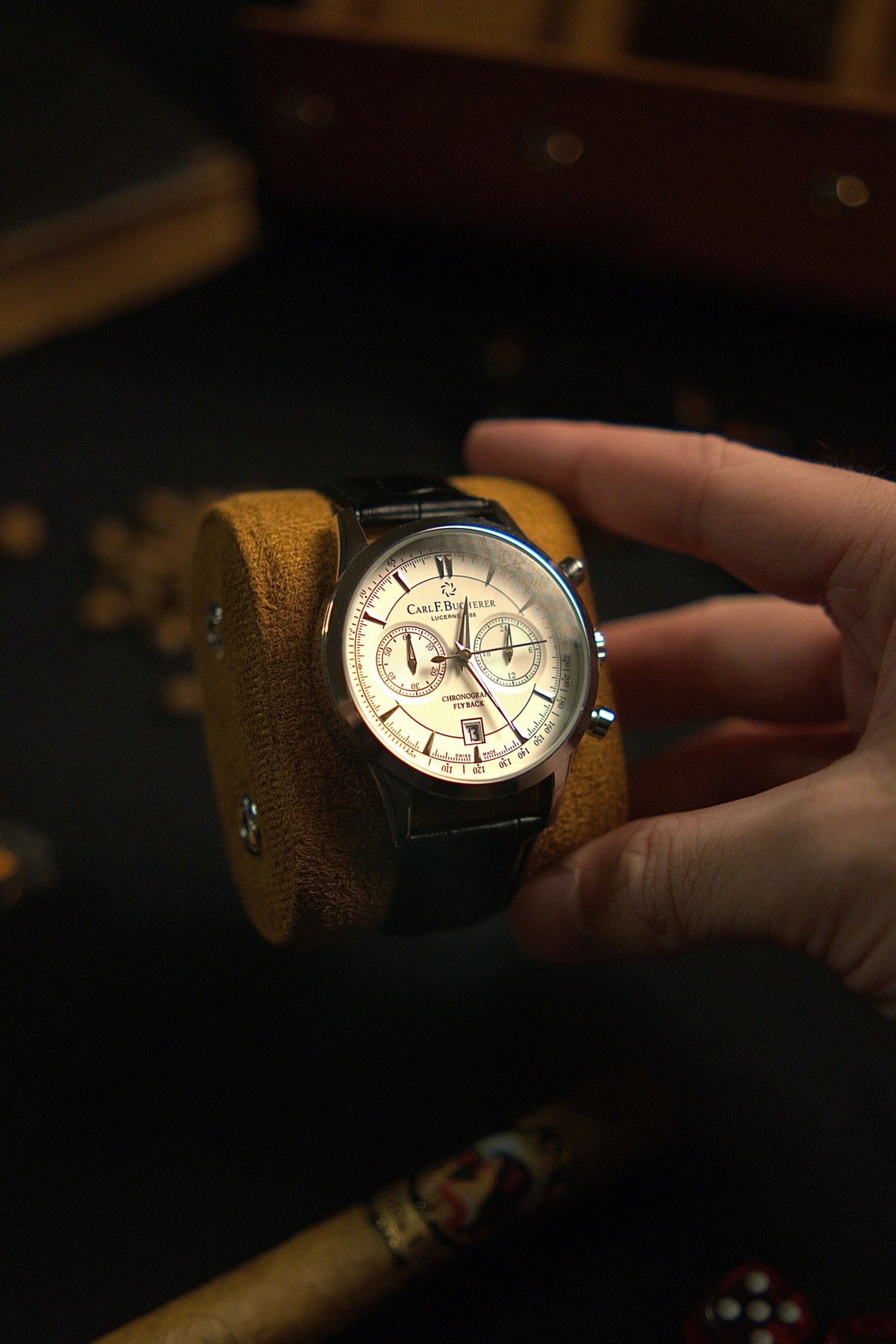 VOXO Flyback 42mm – Men's Chronograph Watch – image 11