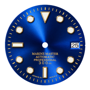 Blue & Gold dial