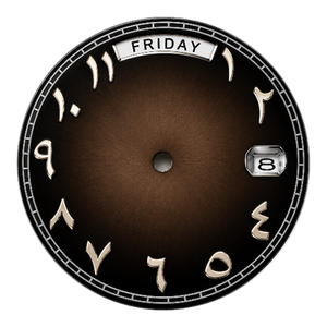 Arabic Brown dial