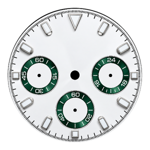 White & Green dial