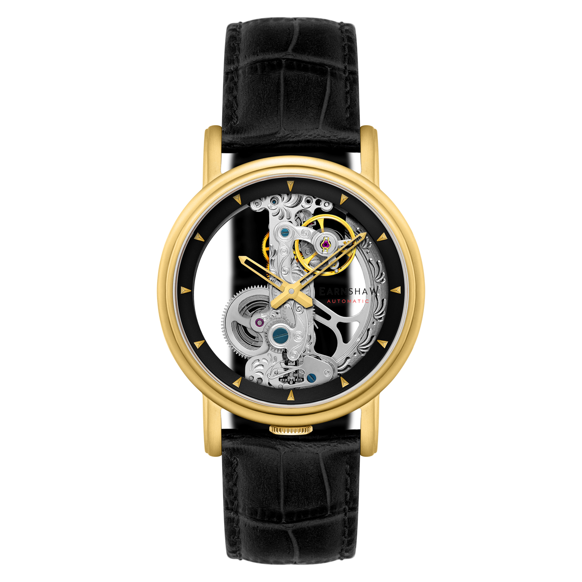 Thomas Earnshaw Fowler Bridge Skeleton Automatic – Gold – image 1