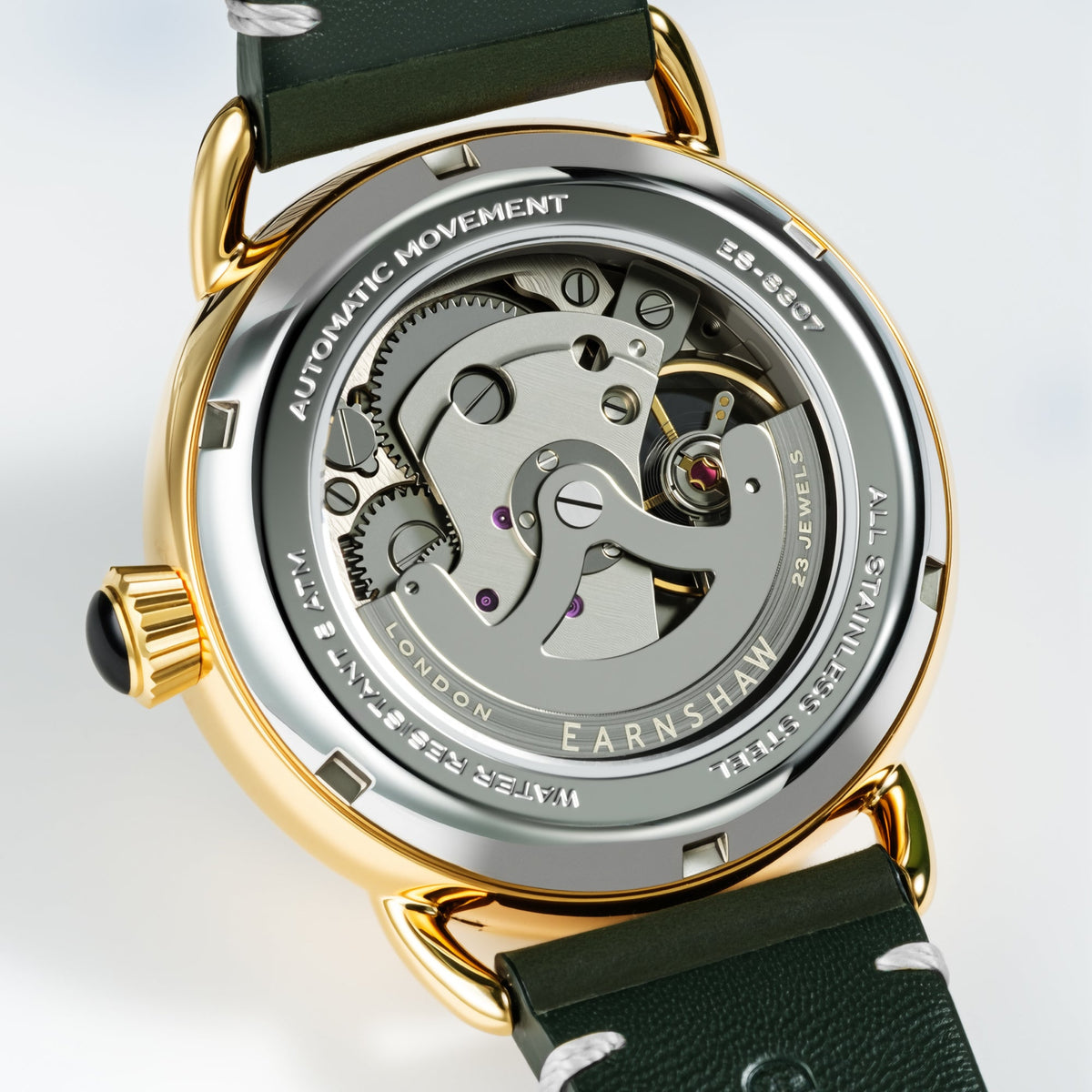 Thomas Earnshaw Investigator 40 Automatic – Fern Green – image 4