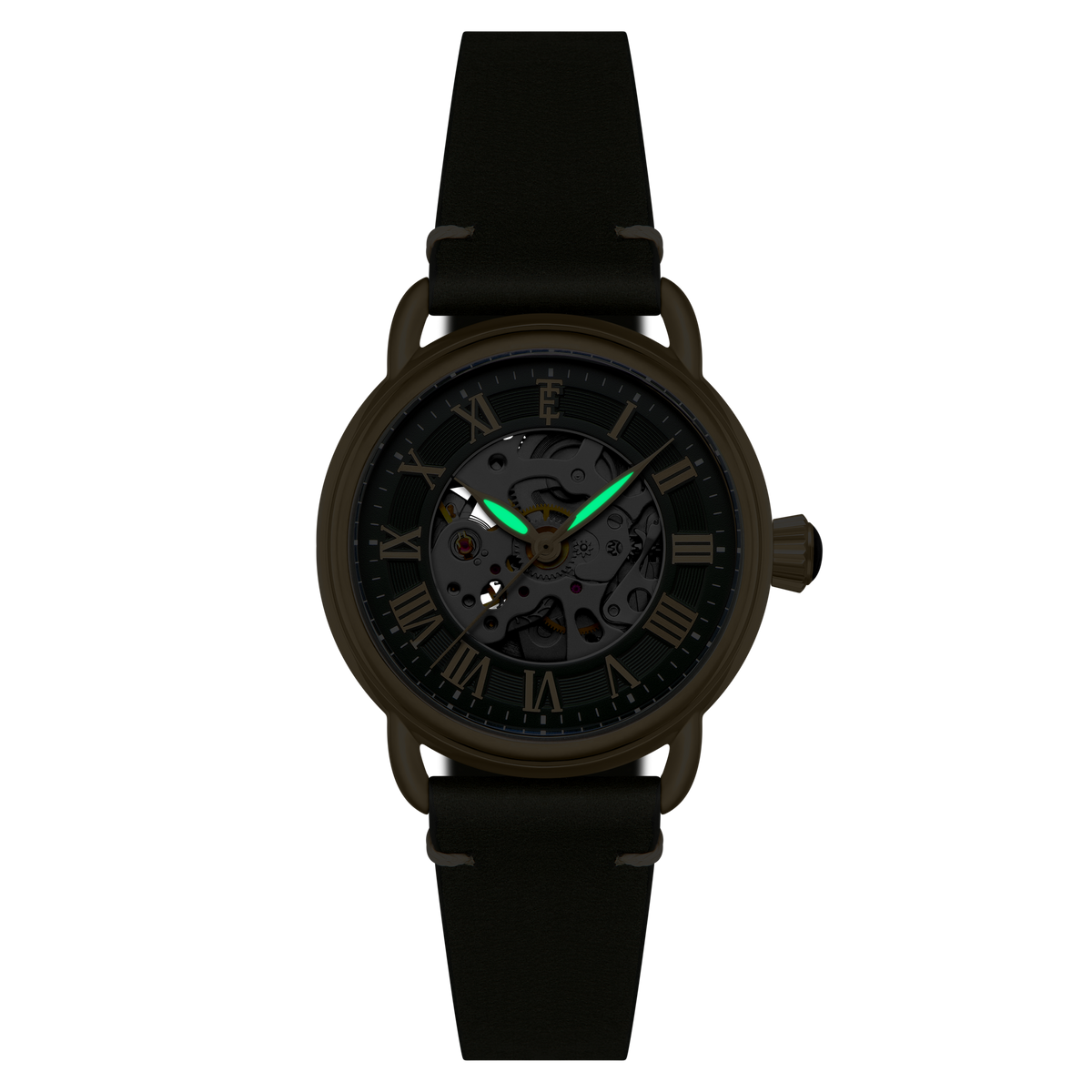 Thomas Earnshaw Investigator 40 Automatic – Fern Green – image 5
