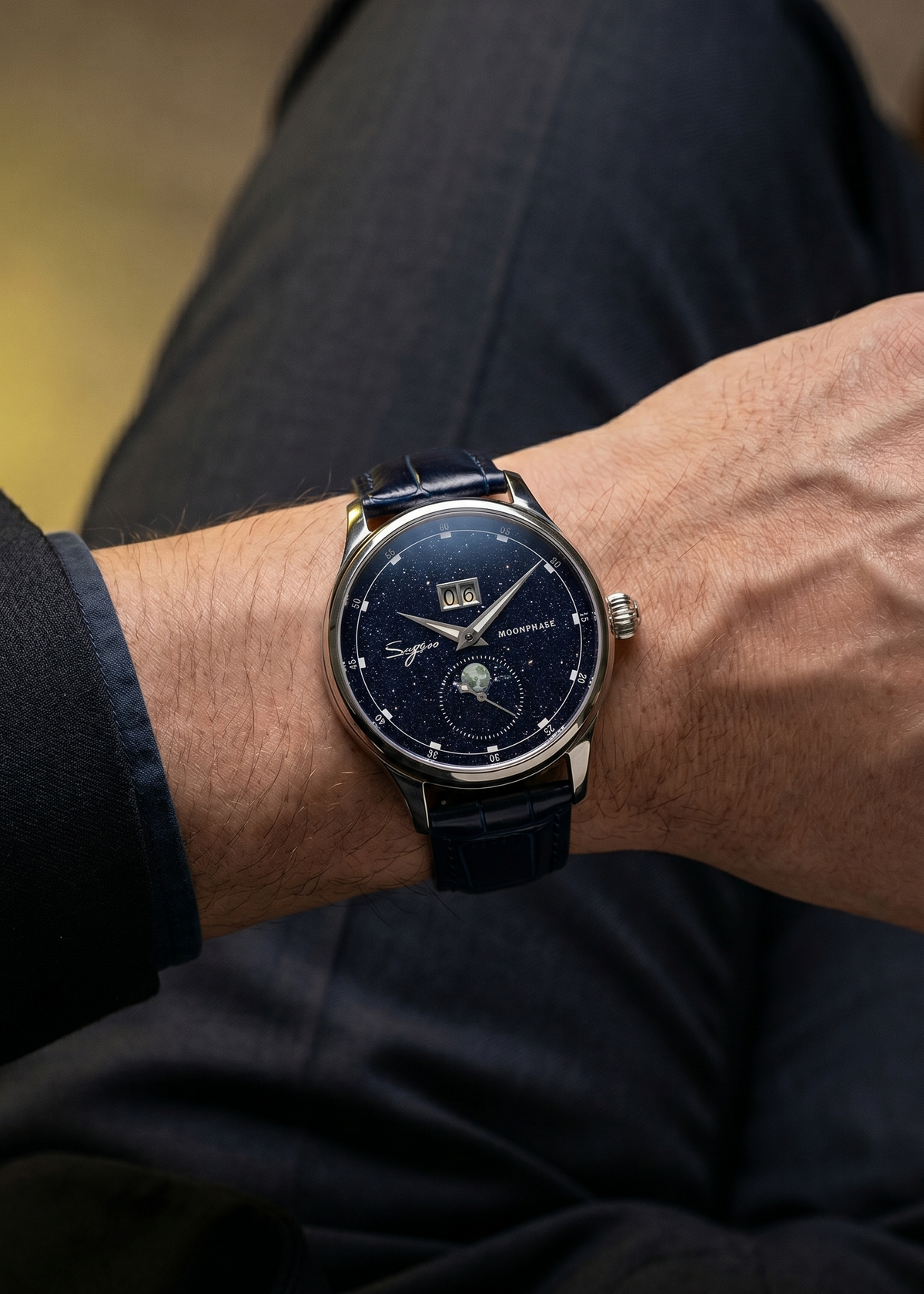 VOXO Moonphase 40mm – Men's Automatic Watch – image 2