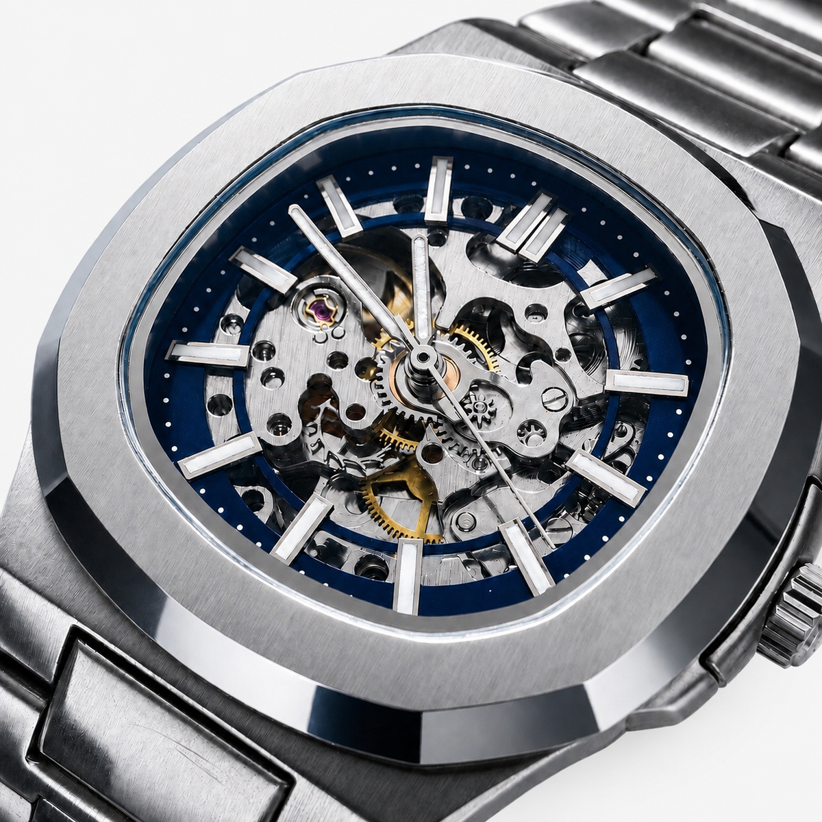 AXEL Royal Skeleton Watch – Silver – image 2