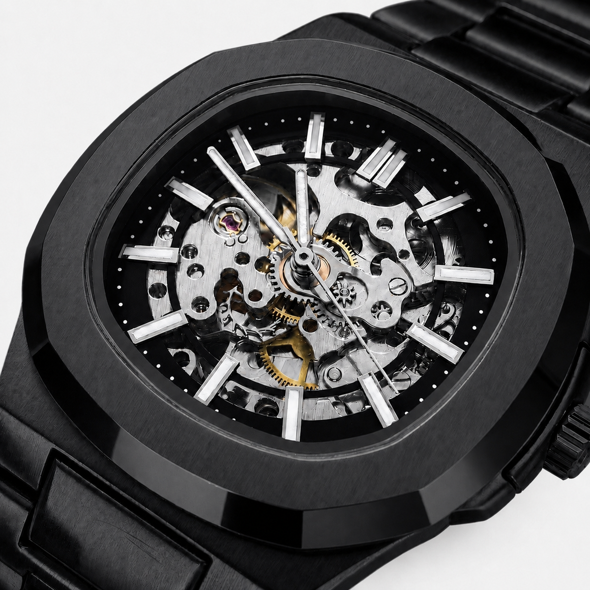 AXEL Royal Skeleton Watch – Black – image 2