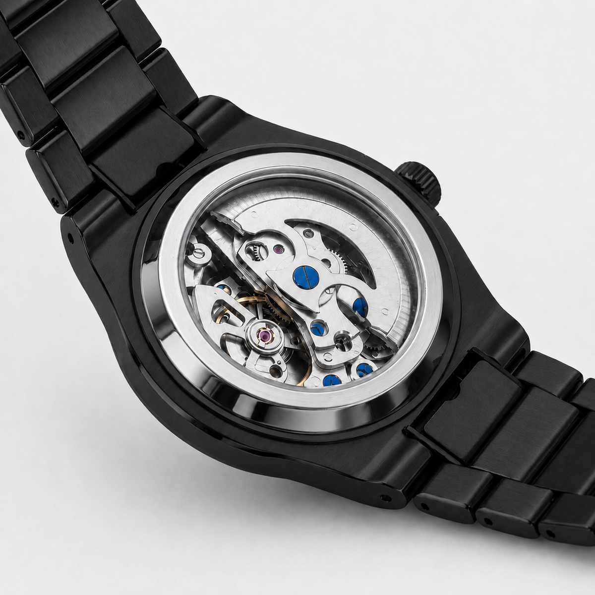 AXEL Royal Skeleton Watch – Black – image 3