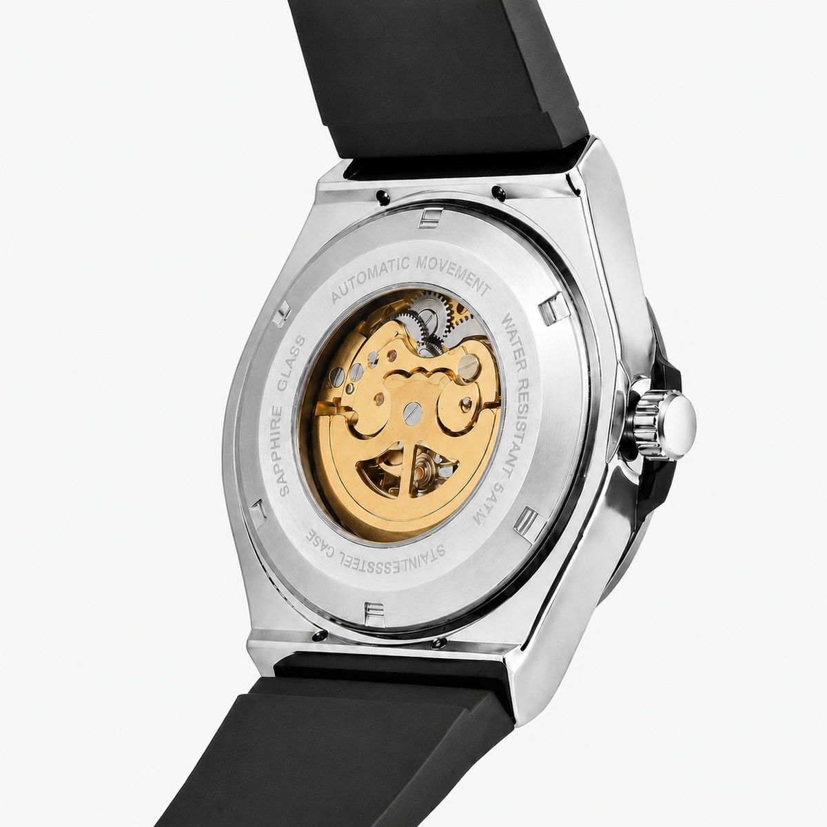 AXEL Elite Skeleton Watch – Silver – image 2