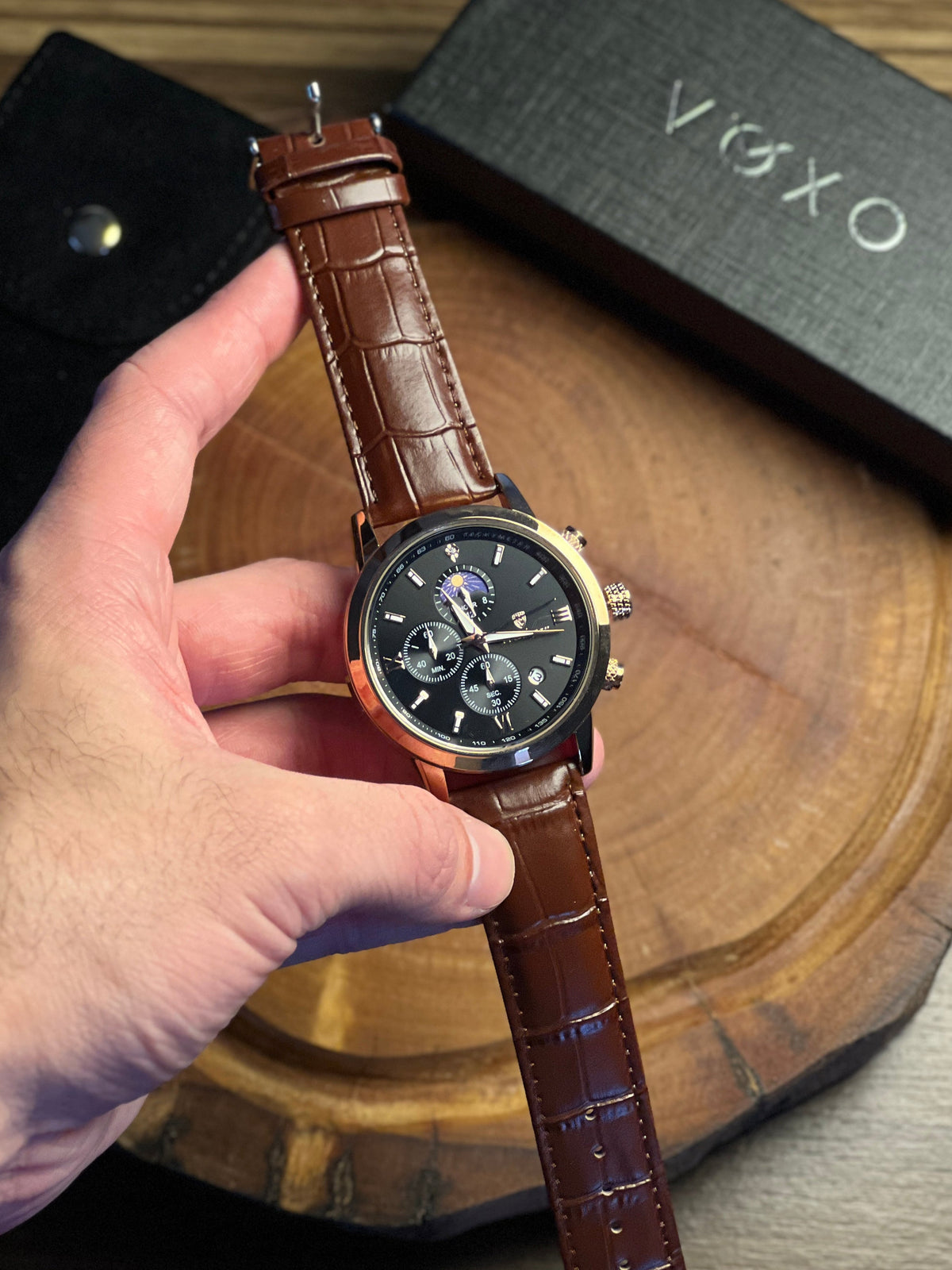 VOXO Legacy 42mm – Men's Quartz Watch – image 8