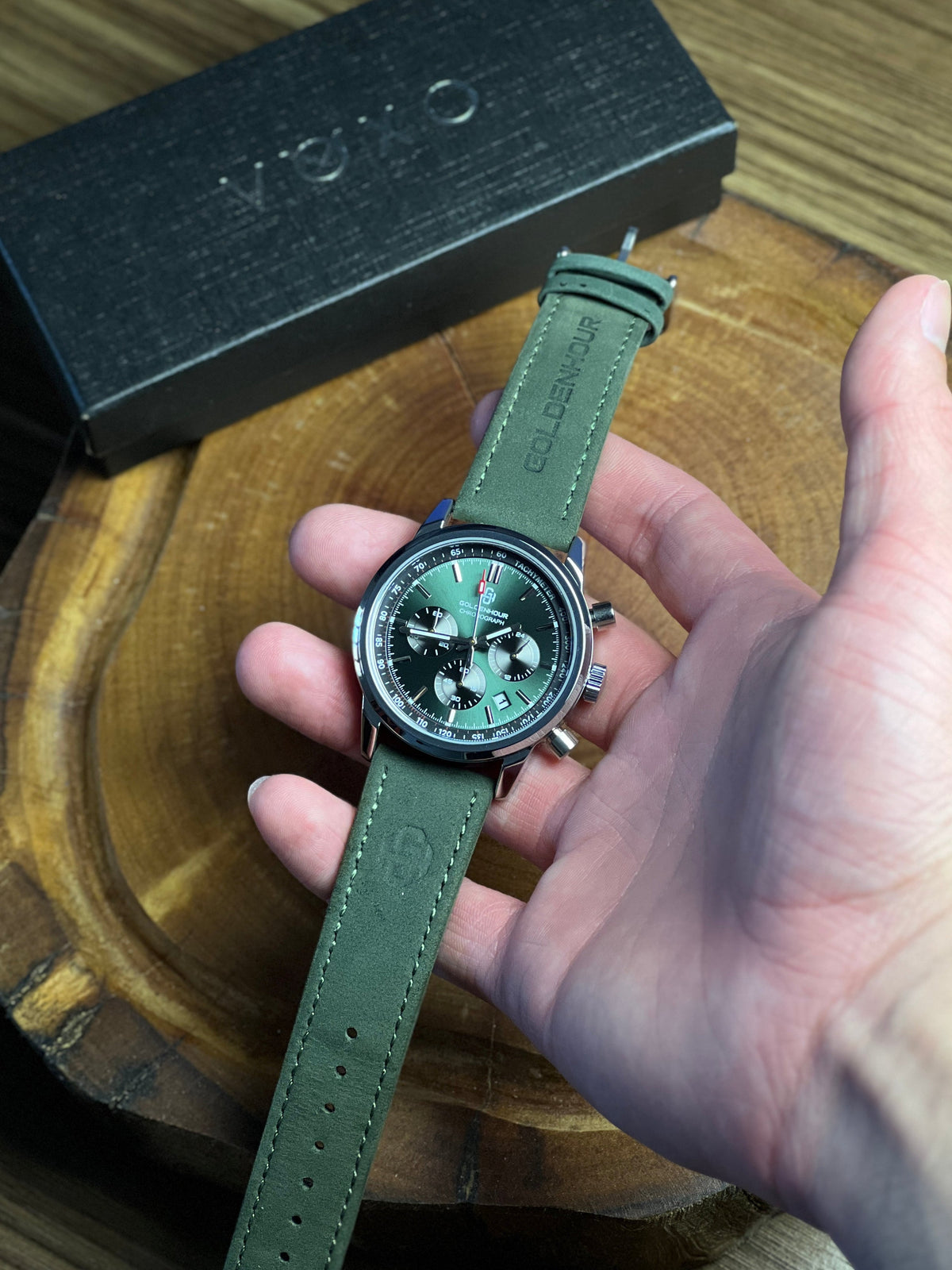VOXO GoldenHour 42mm – Men's Quartz Watch – image 6