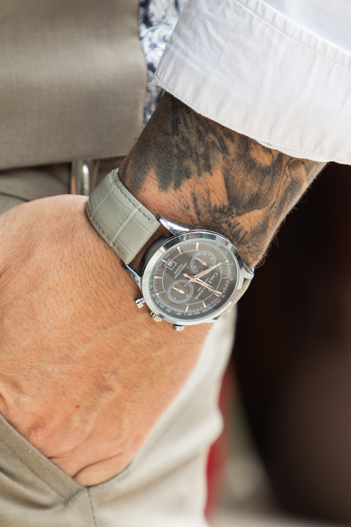 VOXO Flyback 42mm – Men's Chronograph Watch – image 8