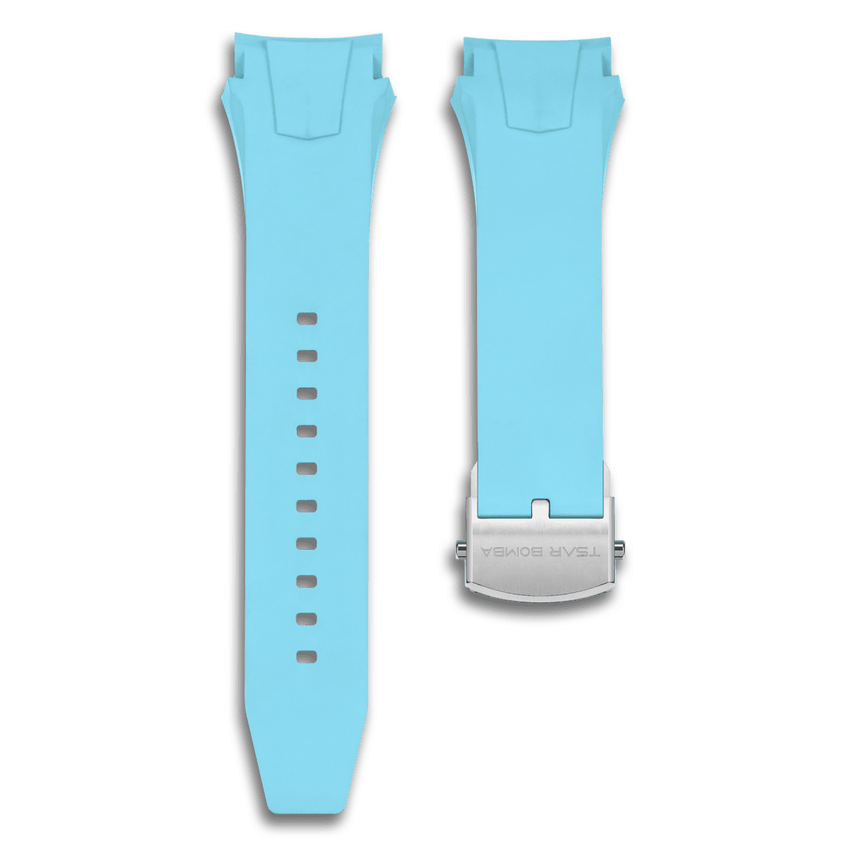FYNTHER Chronic Strap – Dark Matter · Lake Blue, Deployant Clasp
