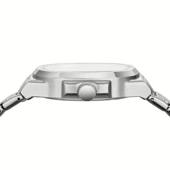 Nibosi Astronaut Men's Watch – Silver & White