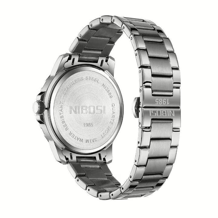 Nibosi Vellum Men's Watch – Black