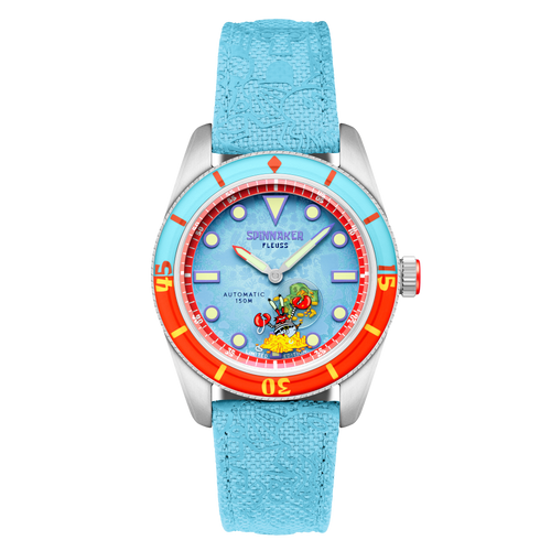 Spinnaker Fleuss Automatischer SpongeBob Schwammkopf – Krabs Blau (Limitierte Edition)