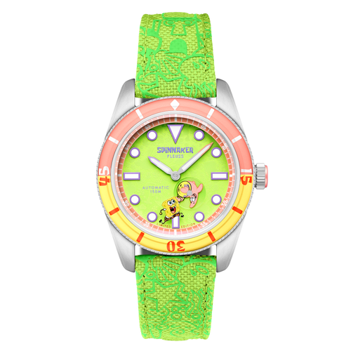Spinnaker Fleuss Automatic SpongeBob SquarePants Shell Mates – Patrick Green (Limited Edition)