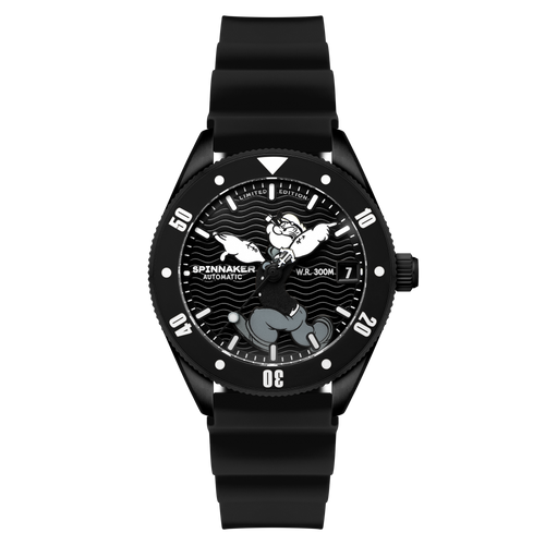 Spinnaker Challenger Automatic Popeye Anchor Arms – Midnight Mast (Limited Edition)