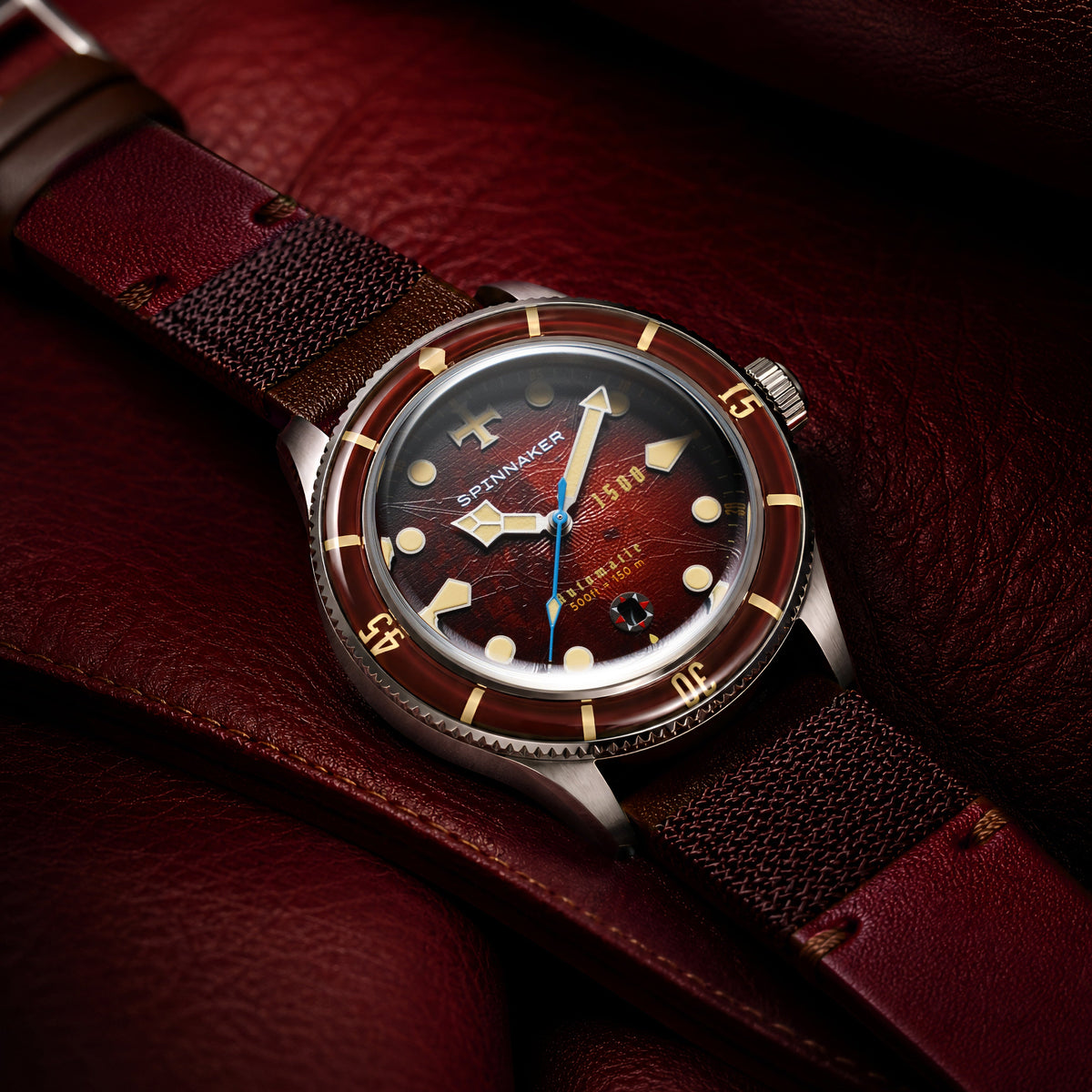 Spinnaker Fleuss Automatic – Vicente Yáñez Pinzón (1500 Limited Edition) – image 5