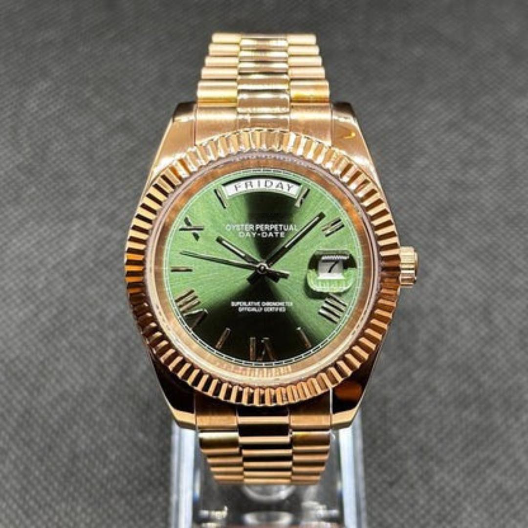 FYNTHER Oyster EDITION PRESIDENTIAL ROSE EMERALD MOD