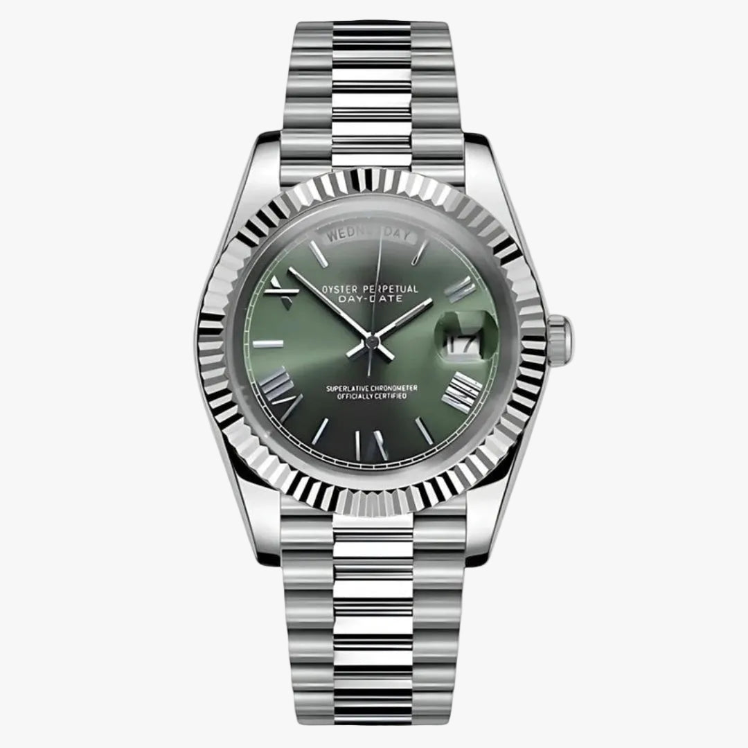 FYNTHER Oyster PRESIDENTIAL MOD EMERALD ROMAN EDITION