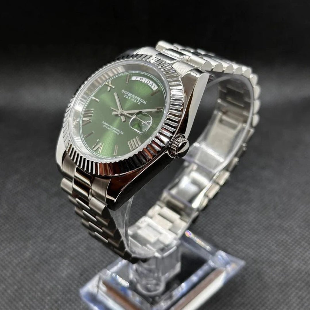 FYNTHER Oyster PRESIDENTIAL MOD EMERALD ROMAN EDITION