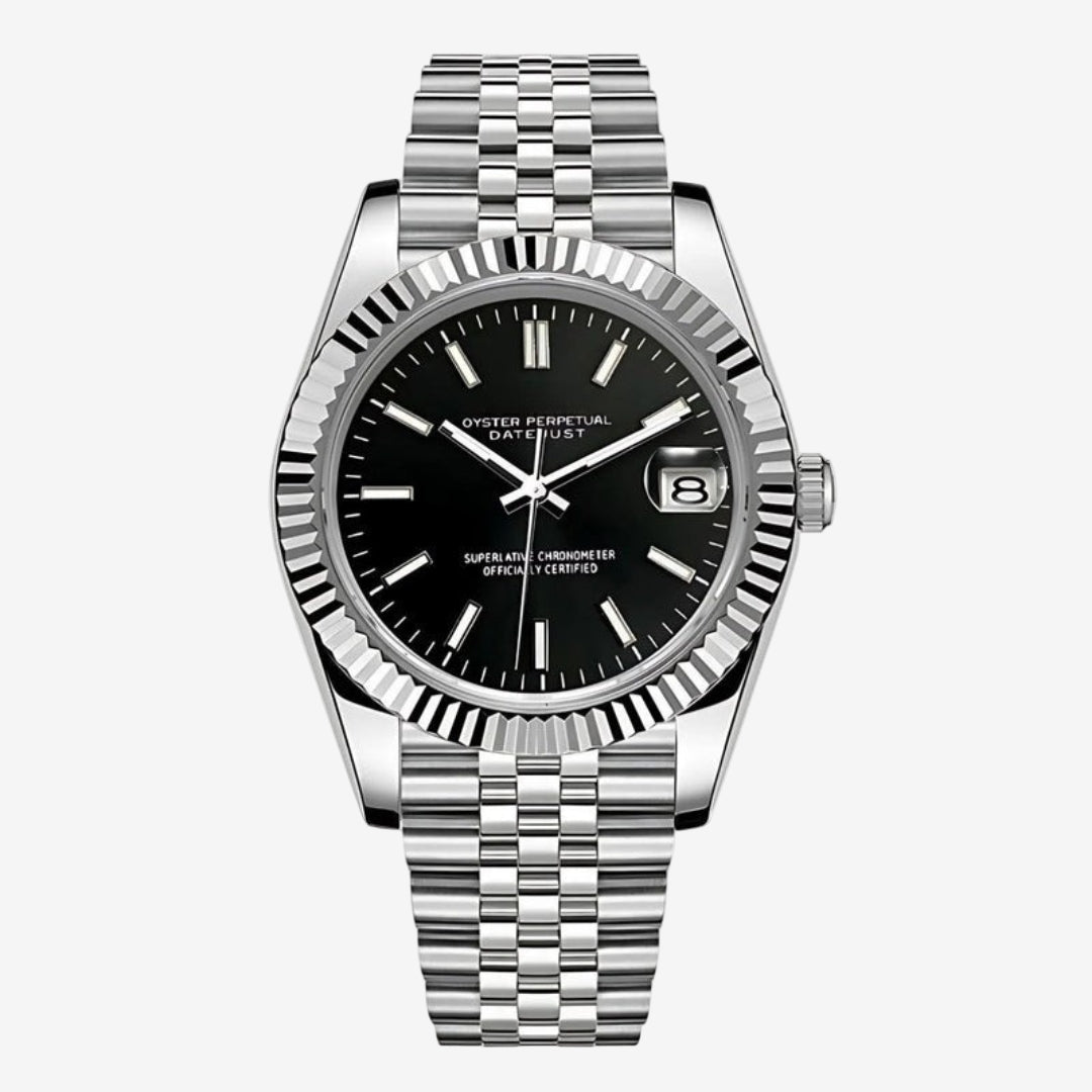 FYNTHER Datejust EDITION CLASSIC BLACK MIDNIGHT JUBILEE MOD