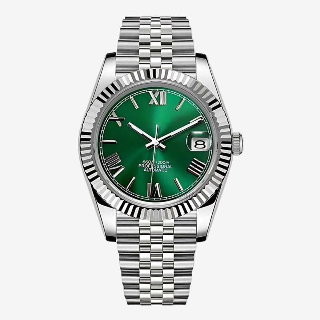 FYNTHER Datejust EDITION SILVER ROMAN OPAL JUBILEE MOD