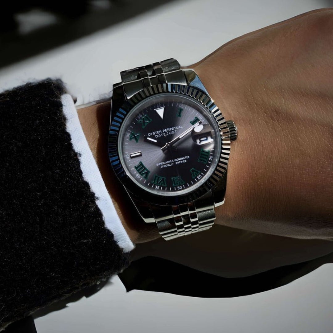FYNTHER Datejust EDITION SILVER WIMBLEDON JUBILEE MOD