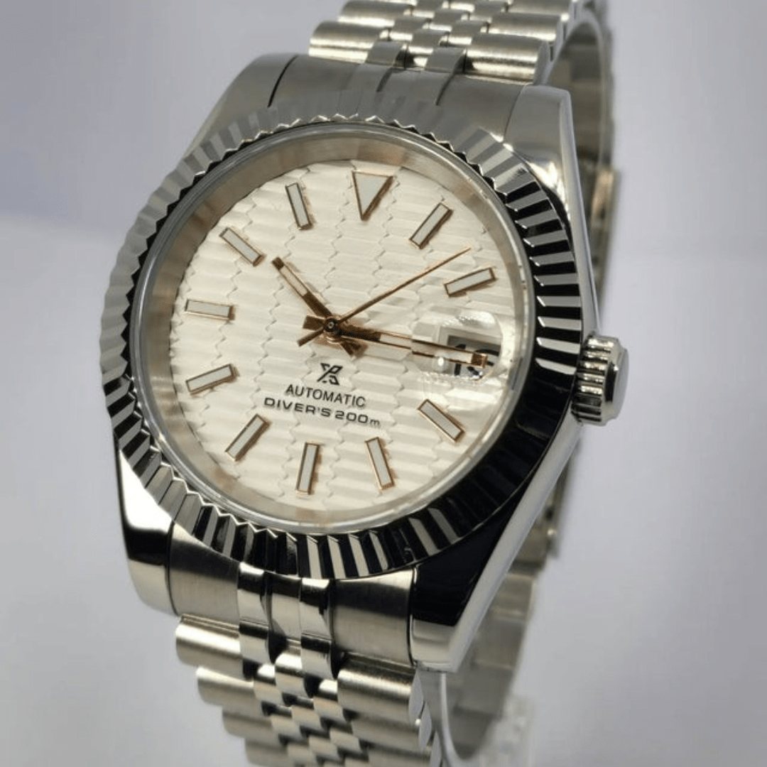 FYNTHER Datejust JUBILEE MOD ARCTIC GLACIER EDITION