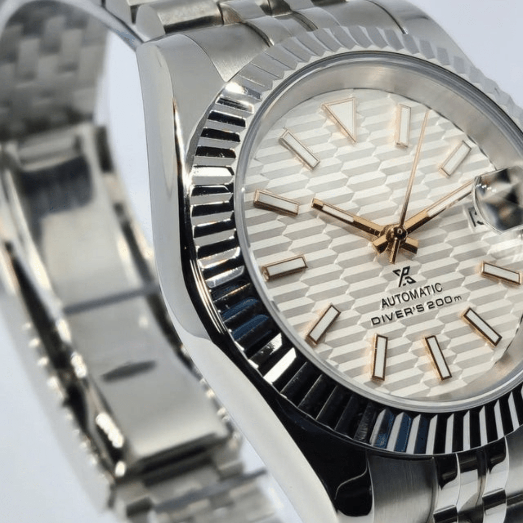 FYNTHER Datejust JUBILEE MOD ARCTIC GLACIER EDITION
