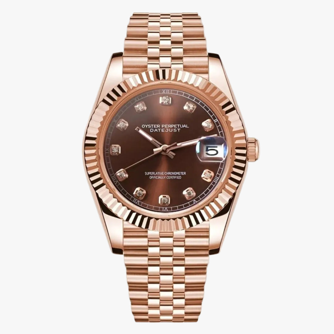 FYNTHER Datejust JUBILEE MOD ROSE COCO EDITION
