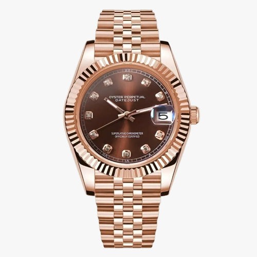 FYNTHER Datejust JUBILEE MOD ROSE COCO EDITION