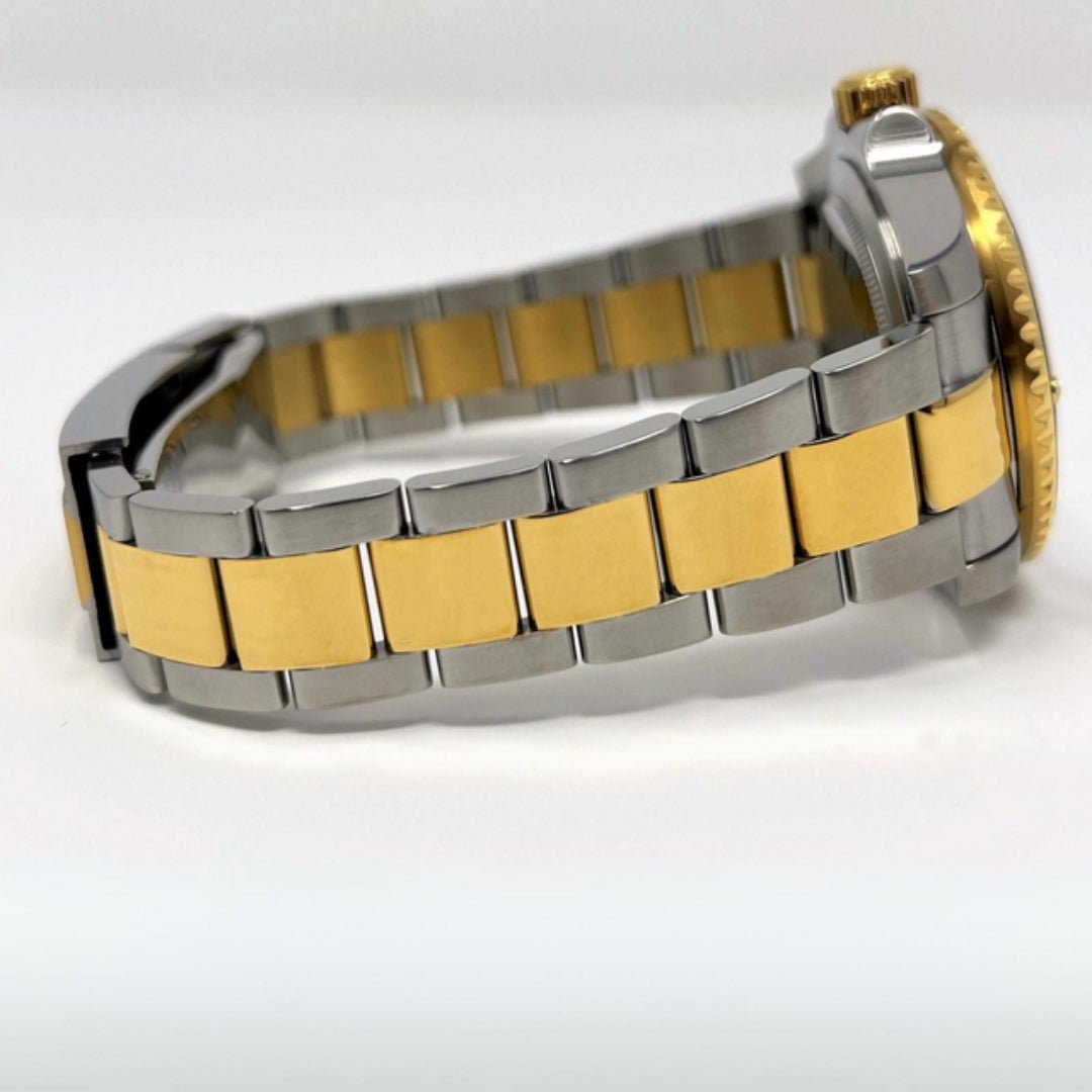 FYNTHER Submariner EDITION MARINE MASTER TWO-TONE GOLD MOD
