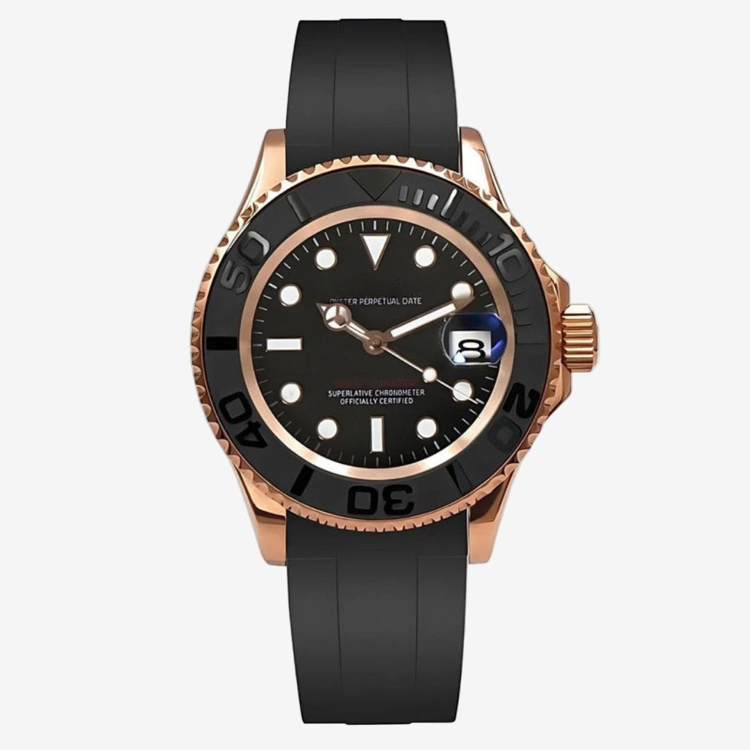 FYNTHER Submariner EDITION YACHT MASTER ROSE GOLD MOD