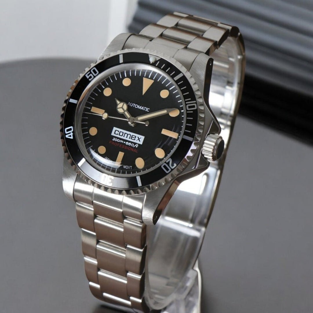 FYNTHER Submariner SUBMARINER MOD VINTAGE OPEN BACK EDITION