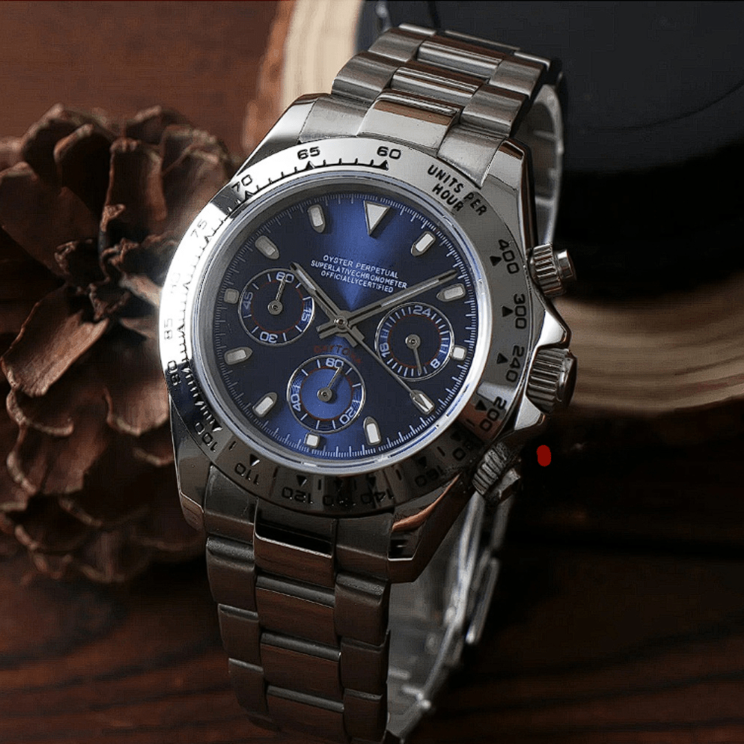 FYNTHER Daytona CHRONOGRAPH EDITION BLUE SUNBURST MOD