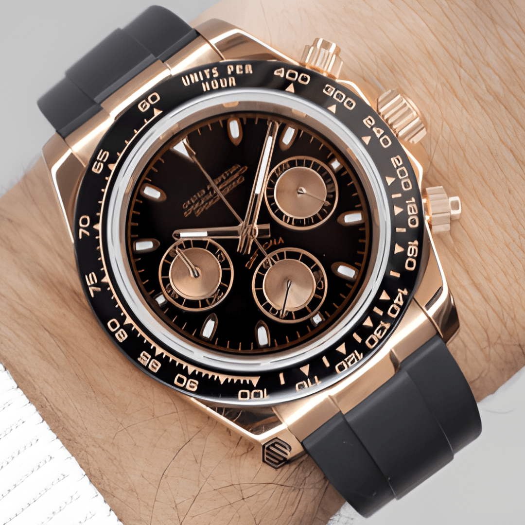 FYNTHER Daytona CHRONOGRAPH EDITION EVEROSE PANDA MOD