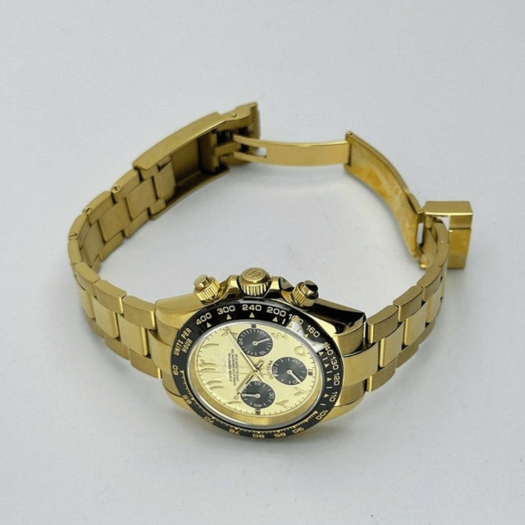 FYNTHER Daytona CHRONOGRAPH EDITION GOLDEN EAGLE ARABIC MOD