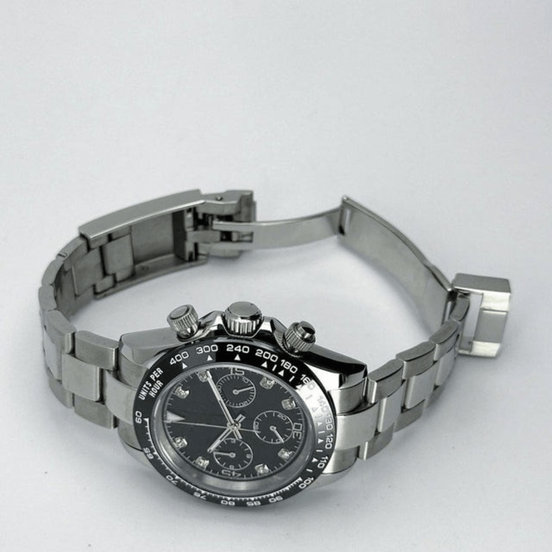 FYNTHER Daytona CRONÓGRAFO EDICIÓN OBSIDIAN DIAMOND MOD