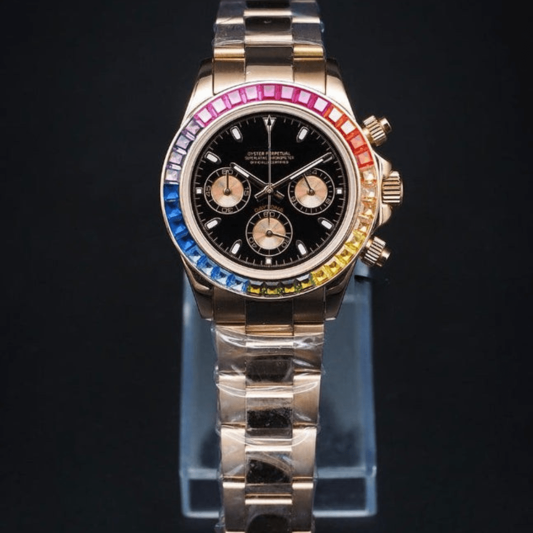 FYNTHER Daytona CHRONOGRAPH EDITION ROSE RAINBOW MOD