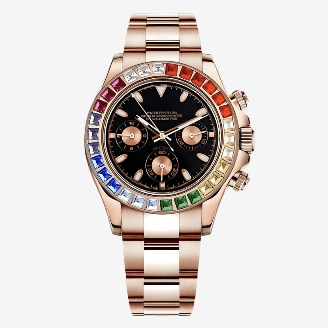 FYNTHER Daytona CHRONOGRAPH EDITION ROSE RAINBOW MOD